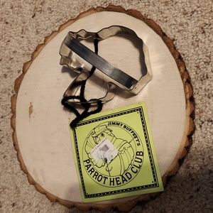 Jimmy Buffet's Margaritaville Parrot Head Club Cookie Cutter NEW